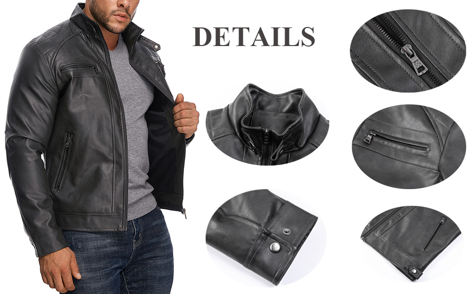 men''s biker jackets