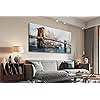 Acocifi City Scapes Canvas Wall Art Prints Christmas Gift for Men Office, New York Brooklyn Bridge Picture, Skyline Abstract Painting, Artwork for Living Room Bedroom Home Decor 40x20