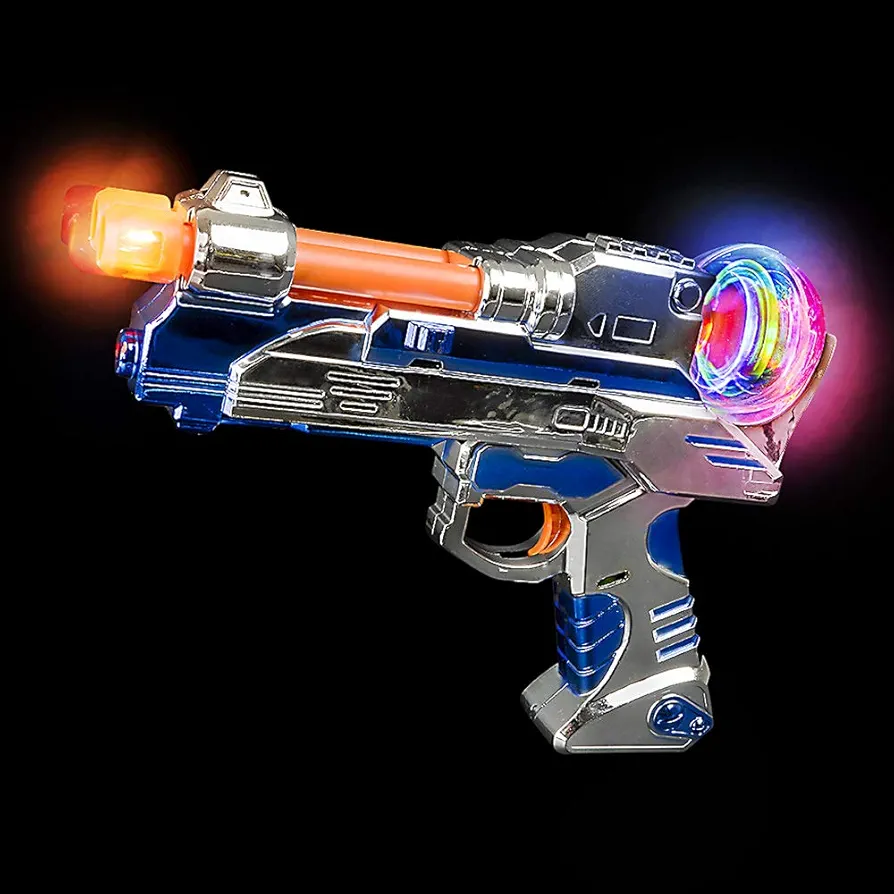 Rhode Island Novelty 8.75 Inch Spinning Space Blaster One Per Order