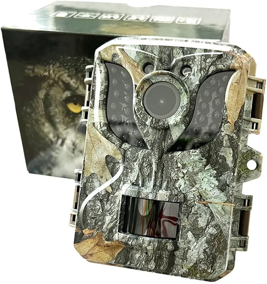 LIXADA Trail Camera with Night Vision Motion Activated Waterproof 1080P Hunting Camera IP66 Waterproof Wildlife Camera Outdoor Game Camera Infrared