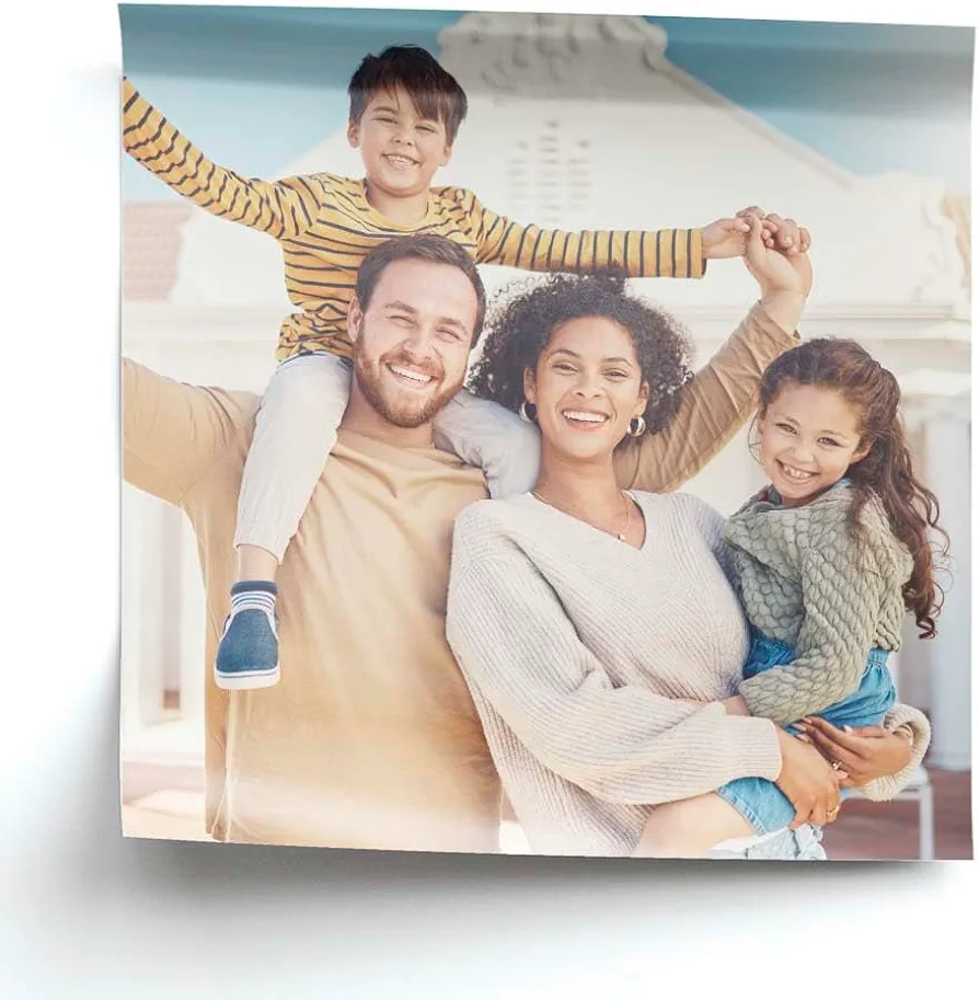 Customizable Poster | Personalized Photo to Poster Printing, Square Wall Art Prints (20x20)