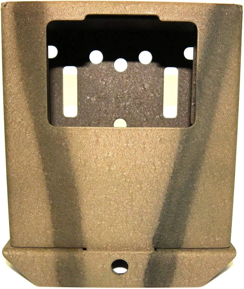 Theft-Deterrent Powder-Coated Steel Security Box Compatible with Browning Pro XD Trail Cameras (700)