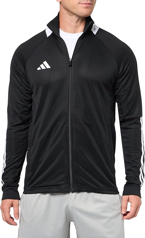 adidas Men's Sereno Cut 3-Stripes Slim Track Jacket