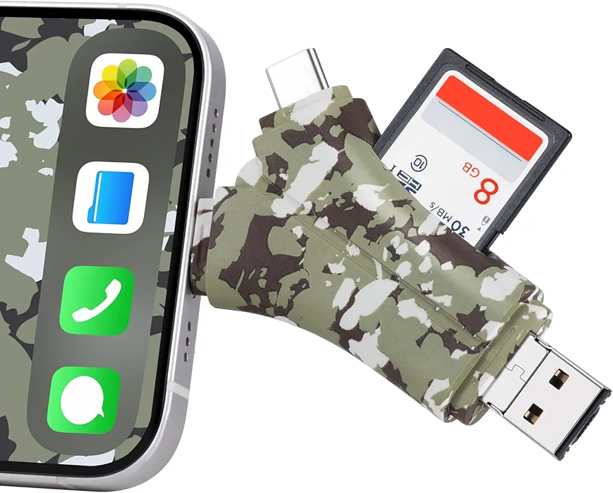Kisumi Trail Camera Viewer, Game Camera SD Card Viewer for Hunters to View Pictures and Videos, Perfect Deer Hunting Accessories
