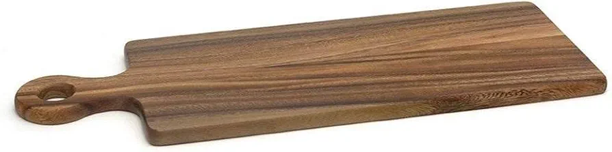 Lipper International Acacia Wood Serving and Cutting Board, 19.75" x 7" x 0.5"