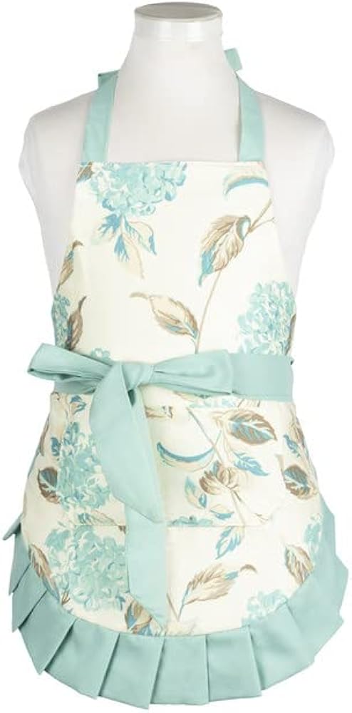 NEOVIVA Kitchen Aprons for Toddler Girls with Pockets, Adorable Cotton Aprons for Toddler Girls