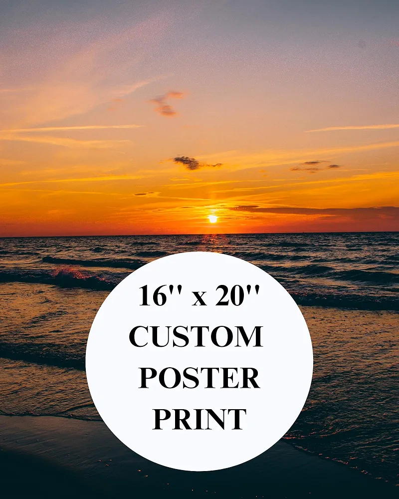 Venora Design Custom Personalized Photo to Poster Printing, Wall Art Prints/Upload Your Image/Photo (16 * 20 inch)