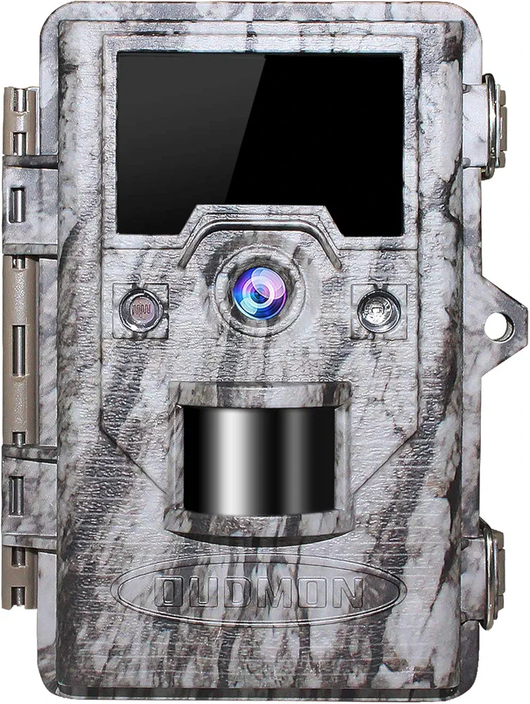 Trail Game Camera, 1080P Hunting Cam for Wildlife with Night Vision Motion Activated and No Glow IR LEDs, Waterproof IP67