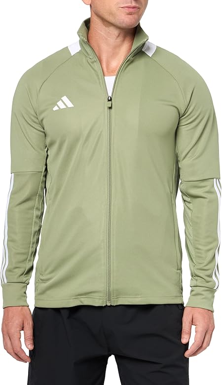 adidas Men's Sereno Cut 3-Stripes Slim Track Jacket