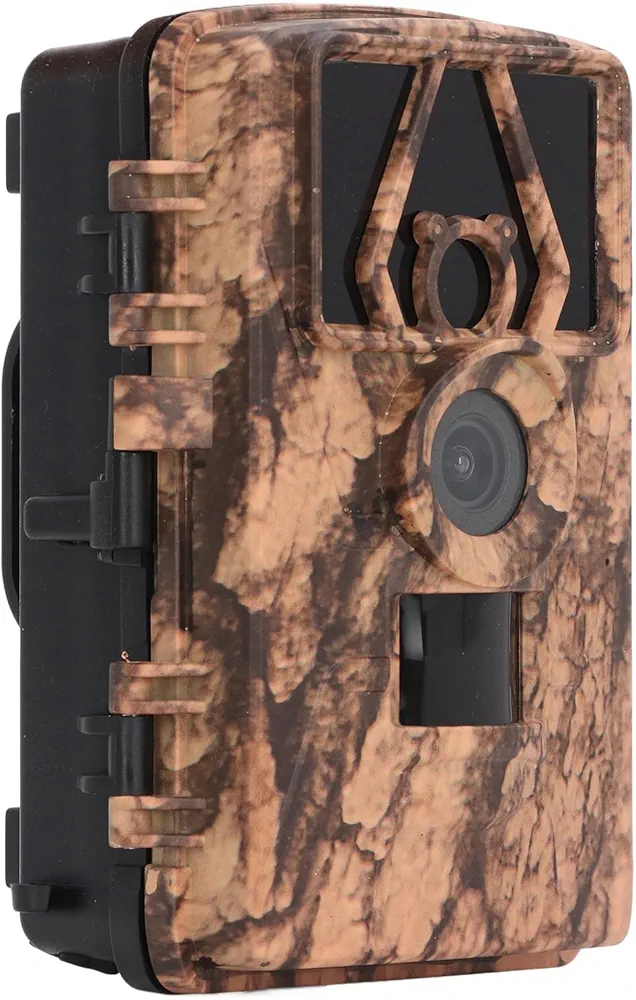 Jectse Trail Camera, 4K 60MP Mini Game Camera with Fast 0.2s Speed, IP66 Waterproof Hunting Camera with 120° Wide Angle 940nm Infrared LEDs with 2inch Screen, for Outdoor
