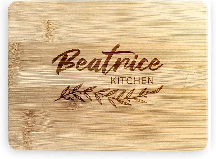 Personalized Cutting Board, Custom Name Cutting Board, Engraved Name Bamboo Cutting Boards, Custom Wedding, Anniversary, Housewarming, Christmas, Birthday Gift Idea