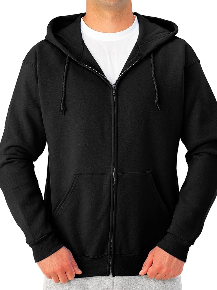 Jerzees Men’s NuBlend Fleece Hoodies & Sweatshirts, Cotton Blend, Sizes S-3X
