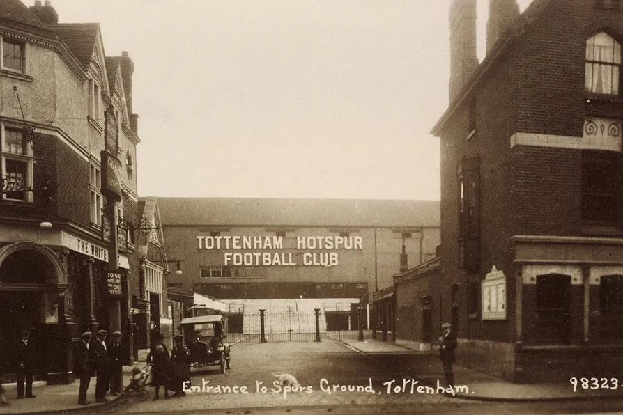 ART.COM Wall Art Prints Entrance to Tottenham Hotspur Football Ground, C. 1906, Sports Decor, 24" x 16"
