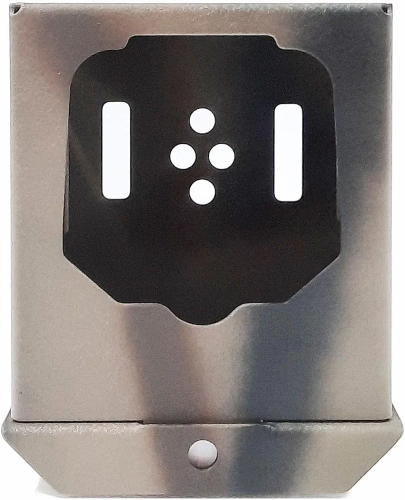 Theft-Deterrent Powder-Coated Steel Security Box Compatible with Browning Strike Force Full HD Extreme/Dark Ops Full HD Extreme Trail Cameras (00948)