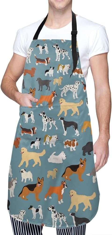 Perinsto Waterproof Aprons Dog Cat Paw