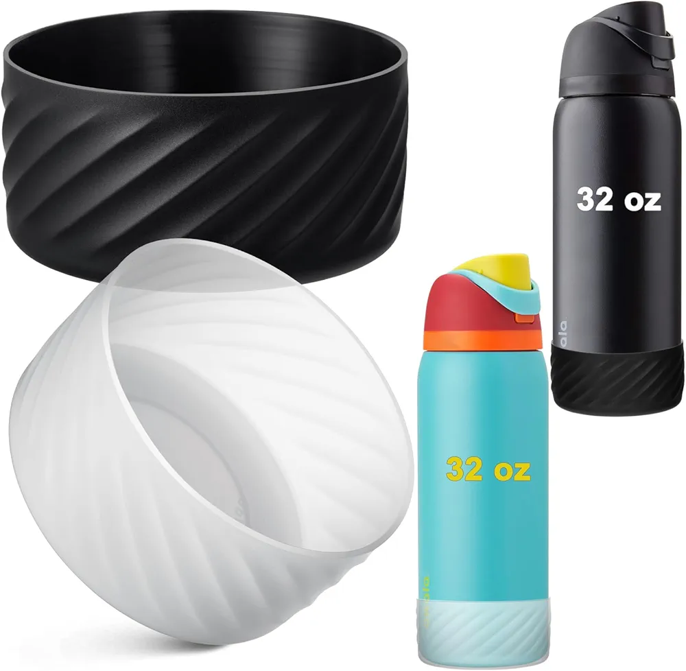 Silicone Boot for Owala 32 oz, Boots for Owala Freesip 32oz, Anti-Slip Protective Sleeve Boot for Owala Water Bottle, Bottom Protector for Bottles, 8.5 CM Boot Fit for Owala 32 oz