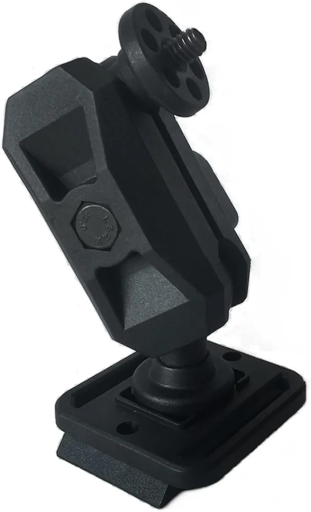 Trail Camera Mount, Fiberglass-Reinforced Nylon Holder for Game Camera, Lock on Tree Stands with 1/4 inch Screw, 360° Adjustable Hunting Camera Tree Mount