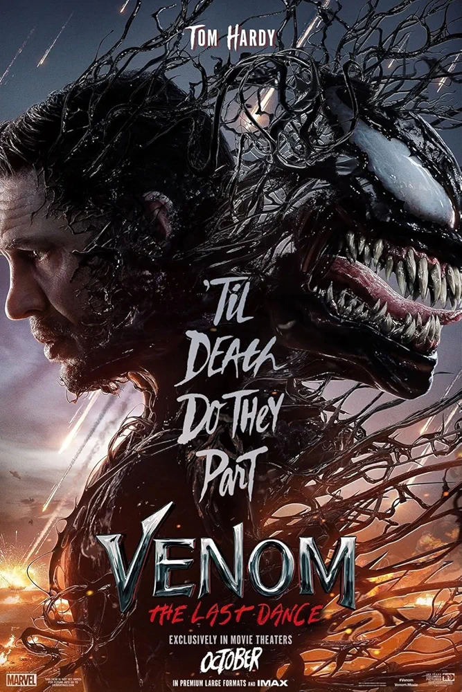 Venom 3: The Last Dance 2024 Movie Posters for Boys & Girls Bedroom Decor Wall Art Print Gift Poster 16x24, Unframed