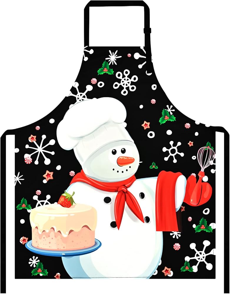 Christmas Aprons Snowman