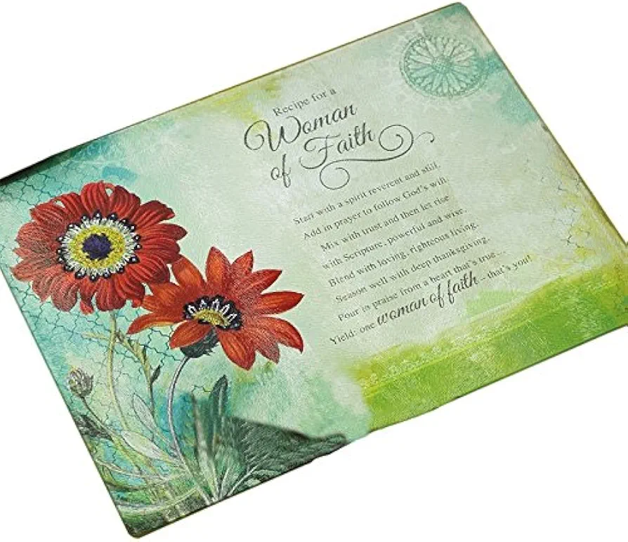Abbey Gift Woman of Faith Cutting Board, 15.63 x 11.75"